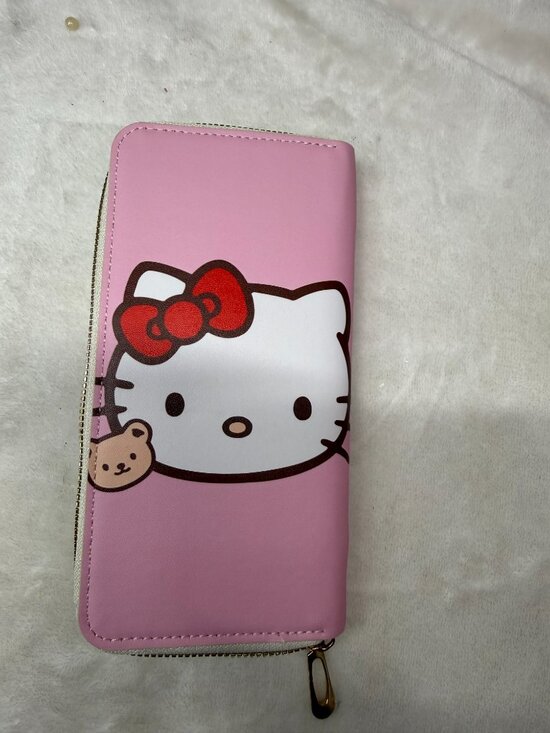 Hello Kitty Pink Backpack Set w/ Matching Wallet & Pepa by Murr Charm